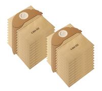 20 sacs d'aspirateurs pour Kärcher WD2 WD2 Premium MV2 WD 2.200 à WD 2.550 A2004 A2054 A2099, pour Kärcher 6.904-322.0 Sacs de papier à vide à vide, sacs à collection de poussière à haute efficacité