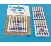 20 Schmetz Aiguilles 130/705 H Résistance 70-100 Jersey + Cuir Machine à Coudre