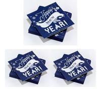 20 Serviettes Au Chalet en ouate 3plis - 33x33cm (Lot de 3)