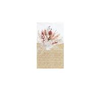 Santex Serviettes en papier Mariage Romance Champêtre Rectangulaires 40 x 33 cm Sachet de 20