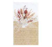 20 Serviettes de table en papier au style nature Champêtre floral 40 x 33cm REF/7926