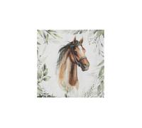 20 serviettes de Table jetable Hippique - Equitation 16.5 x 16.5 cm