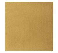 20 SERVIETTES DE TABLE JETABLE PAPIER INTISSÉ AIRLAID 40CM OR