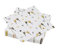 20 serviettes en ouate 33x33cm 3plis Coupes