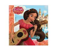 20 Serviettes En Papier 33x33cm Elena D'avalor Taille Unique Multicolore