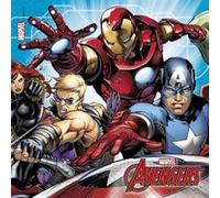 20 Serviettes en Papier - Avengers Multicolore G