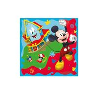 20 Serviettes en papier Mickey Mouse 33 x 33 cm - Multicolore