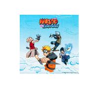 Chaks Serviettes de table papier Naruto Shippuden – 20 pièces – 16,5 x 16,5 cm (REF/12801-NA)
