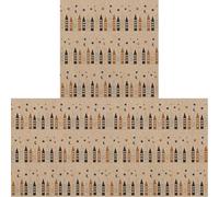 20 Serviettes Maisonnettes en ouate 3plis - 33x33cm (Lot de 3)