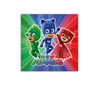 20 serviettes Pyjamasques 33 x 33 cm