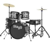20 " Set de Batterie, Complet, Noir