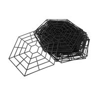 20 Set Pond Pond Fish Protector Net, Durable Plastic Floating Netting Supplies avec 60 Clips, Heron & Cat Dissuader pour la Protection de l'étang Extérieur