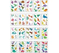 20 Sheet Tatouages De Dinosaures Temporaires¿Dinosaure Tatouages Ephémères¿Pour Favors Fête Anniversaire Fournitures Cadeaux Parti Sacs Remplisseur.