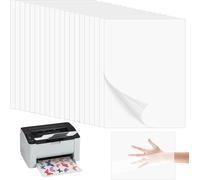 20 Sheets A4 Transparent Self-Adhesive Paper Printer, Quick Dry, Transparent Vinyl Sticker Film, Inkjet Paper Sticker For Inkjet Printer, Laser