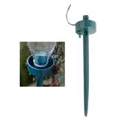 20 Sondes D’arrosage Automatique pour Plantes D’intérieur en Plastique Vert | 1, 25 L et 2 L, Design à Piquer au Sol sans Source D’énergie, Lot de 20 Pièces pour Semis