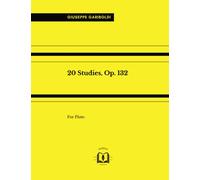 20 Studies, Op. 132: For Flute. With blank staves at the end to take notes. Vingt petites études.