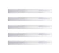 20 Stylos Vides Transparents 3ml en PP pour Huile D’Ongles | Applicateurs Souples sans Fuite, Remplissage Précis, Format Pratique pour Sérum de Cils, Brillant à Lèvres, Voyages