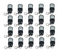 20 télécommandes pour Portail et Garage à Code Fixe 433.92 MHz avec 4 Touches