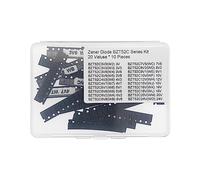 20 Valeurs * 10 Pièces Série BZT52C 0.5W SOD-123 Diodes Zener silicium planaires 3V0 à 24V