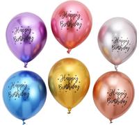 20 X 12" Happy Birthday Party Balloons Latex Balloons