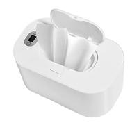 20 x 12 x 15 cm - Pour lingettes humides - Chargement USB - Blanc