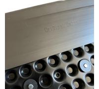 20 x 2 m = 40 m - Profilé de finition Delta pour bandes à picots comme DELTA-MS et DELTA-TERRAXX - 2 m - Pour bandes à picots comme DELTA-MS et DELTA-TERRAXX - Bords et protection contre la saleté