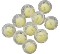 20 x 24 mm Plastic Squeaker Toy Rattle Toy Noise Maker Rattle White Balls Rattle Squeaking Toys Ball for Dogs Cats DIY Rattles for Sewing Doll (24 mm--20PCS)