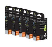 20 X Batteries Rechargeables Panasonic Eneloop PRO AA 2500mAh HR6 Ni-MH BK-3HCDE