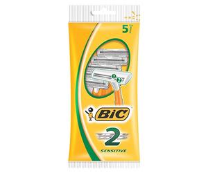 20 x Bic 2 Sensitive Rasoir Lot de 5