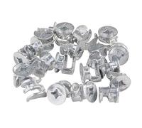 20 x Boîtiers Excentriques Connecteur / ⌀15mm / Épaisseur du Panneau 17-18mm