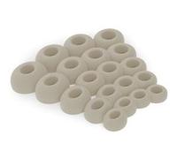 Okuli 20 x Écouteurs en Silicone Embouts d'oreilles pour JBL Tour Pro 3 Casque Écouteurs en Gris