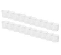 20 x Moule à fromage 5,5 x 5 cm - Variations | Forme à fromage en plastique | Panier pour fromage