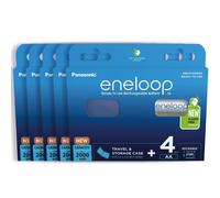 20 X Panasonic Eneloop AA 2000mAh Piles Rechargeables Boîte De Rangement
