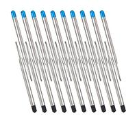 20 x recharges pour stylo à bille, recharges de stylo à bille métalliques pour format G2, recharges compatibles pour stylo à bille Parker, couleur d'écriture 10xBleu+10xNoir