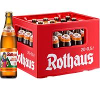 20 X Rothaus Hefeweizen 0,5 L 5,4% Vol. Carton De Bouteilles MEHRWEG
