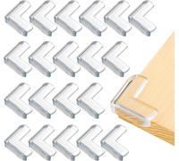 20 X Table Corner Protectors,Furniture Protector,Transparent Corner Protectors For Baby Home Safety