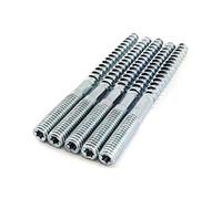 20 x Vis à Double Filetage Goujon Filetage Bois et Métrique 10x80