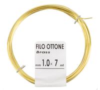 20 Xecheveau de fil de laiton MM.0,8X12MT.