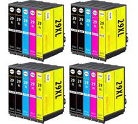 20 Xl Cartouches Compatibles Avec Epson 29 Xl/29Xl Pour Xp-235 Xp-245 Xp-247 Xp-255 Xp-332 Xp-335 Xp-342 Xp-345 Xp-352 Xp-355 Xp-432 Xp-435 Xp-442 Xp-445 Xp-452 Xp-455 (20 Cartouches)
