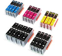 20 Xl Ink Cartridges Compatible With Canon Pgi 570 Cli 571 Pixma Mg 5700 5750 5751 6800 6850 6851 7700 7750 7751 Ts 5050 To Replace Pgi-570Xl / Cli-571Xl