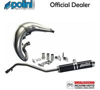 200.0410 Silencieux Pot D'Échappement Polini For RACE beta RR 50 AM6 (1999-2002