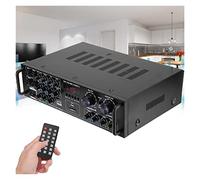 200 0w 5ch Maison LA CHAÎNE HI-FI Amplificateur numérique Bluetooth 5.0 Authureur de puissance audio STEREO AMP KARAOKE Subwoofer AV-6060BT