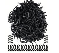 200/100/50 pièces Coussinets de rechange pour recourbe-cils, compatibles avec le recourbe-cils Tweezerman, en matériau silicone, noirs. Coussinets de rechange en caoutchouc doux (noirs) pour les recou