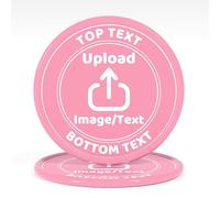 200-1000 Jetons de poker en plastique personnalisés, Jetons de boisson personnalisés avec votre propre logo, image et texte, impression recto-verso en couleur complète, jetons personnalisés pour bar