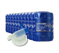 200 (10x20) Litres MANNOL ATF AG55 Huile De Boîte Automatique Avec Robinet