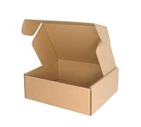200×150×70mm Boîtes postales pour petits colis Boîtes en carton ondulé pour l'expédition, Boîte d'expédition postale brune pour les petites entreprises, le stockage ou l'emballage de cadeaux (20 Pcs)