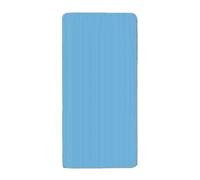200/185×90/80×1cm Yoga Mat Non Slip Exercise Thick Solid Color Fitness Workout Multi Function Home Waterproof Thickened(Blue 185x80cm)