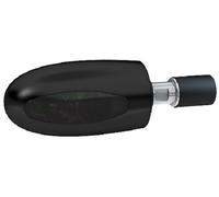 200-198 Kellermann LED Guidon Fin Clignotant Bl 1000 Sombre, Noir, 1 Pièces