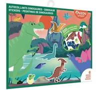 Claire Wortemann (Illustration) – 200 autocollants dinosaures – Document jeunesse – Broché