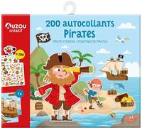 200 Autocollants Pirates